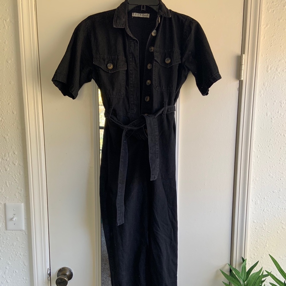 Black coveralls